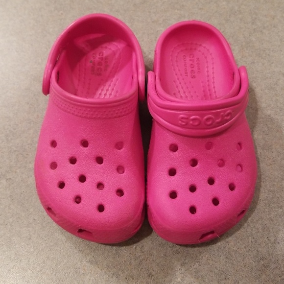 CROCS Other - Pink Crocs Toddler